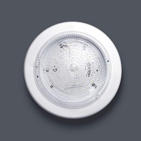 글로벌엘이디 방습 원형 LED 직부등 15W 주광색, 1개, 화이트