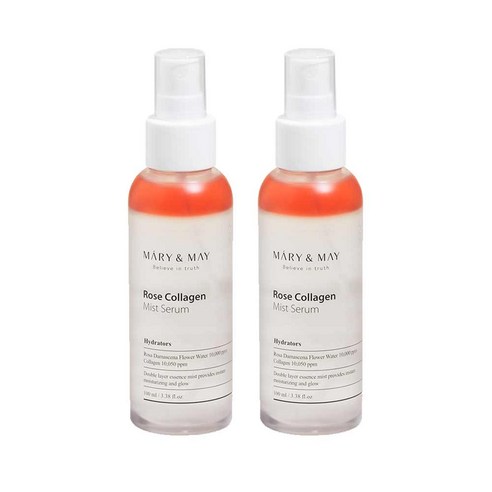 마리엔메이 로즈 콜라겐 미스트 세럼, 2개, 100ml