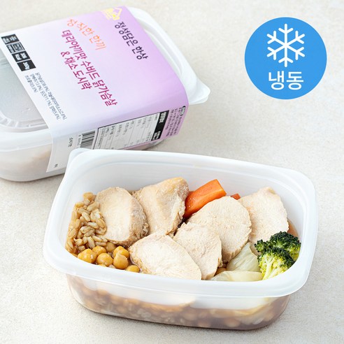 정직한 한끼 데리야끼맛 수비드 닭가슴살 & 채소 도시락 (냉동), 360g, 1개