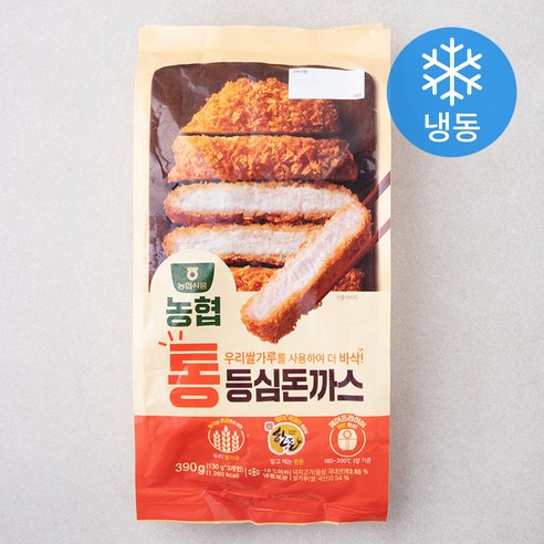 돈까스  농협 통등심 돈까스 3개입 (냉동), 390g, 1개