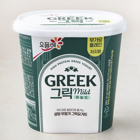 요플레 그릭 마일드 요거트, 900g, 1개입, 1개