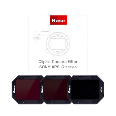 카세 ND8 + ND64 + ND1000 소니 APS-C 미러리스 클립인 카메라 필터