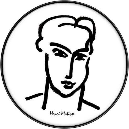 명화 휴대폰 그립 톡, 마티스 드로잉 남자, 1개