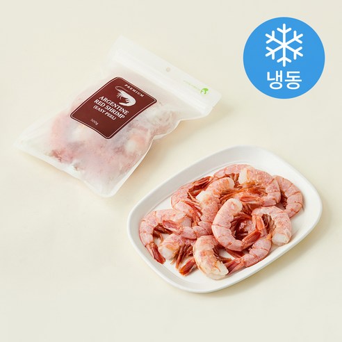 프리미엄 아르헨티나 붉은새우 이지필 왕왕특 (냉동), 1개, 500g