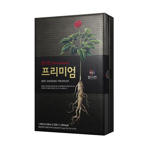 참다한 프리미엄 홍삼진액 30p, 1개, 1500ml