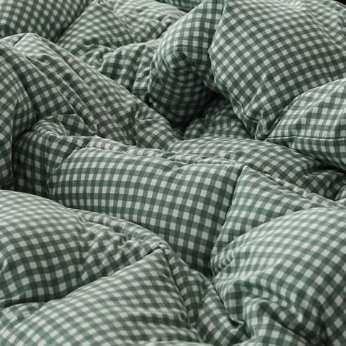 런던 감성을 담은 포근한 숙면, 헬로우슬립 런던체크 차렵이불