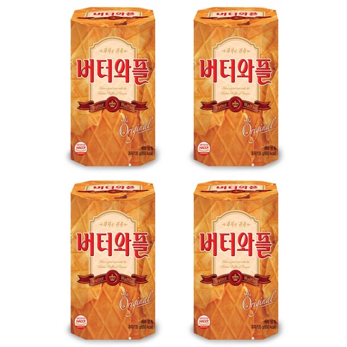 버터와플 중 4p, 135g, 4개