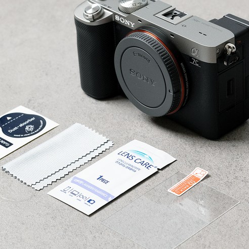 벤토사 소니 A7C / A7R4 카메라 강화유리 액정보호필름: 카메라 보호 필수품