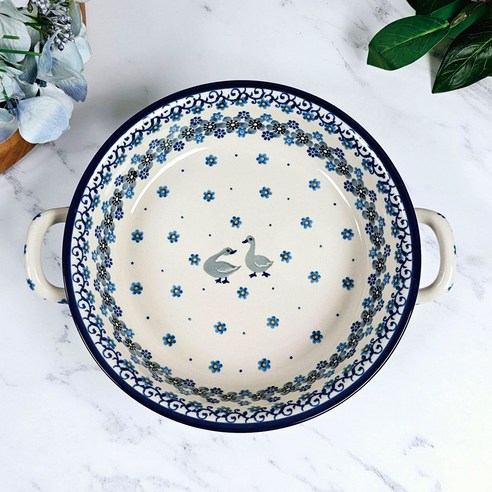 세라미카아티스티나 폴란드 캐서롤 25cm, 2610, 1개