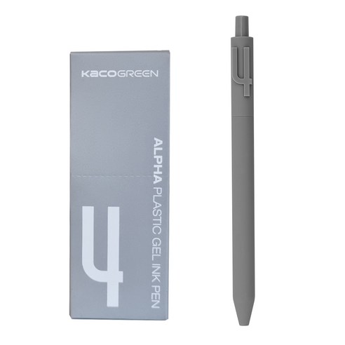 카코 알파 소프트 중성 젤펜 0.5mm, 숫자 4, 10개