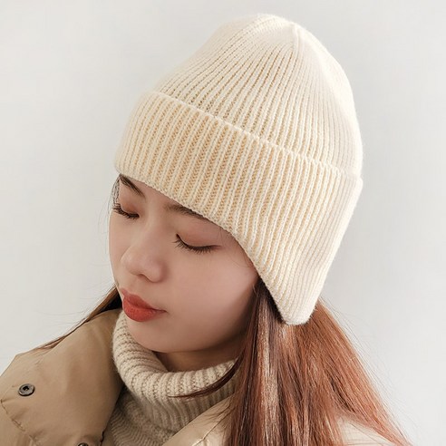 바비수 딩고 이어커버 귀도리 니트비니