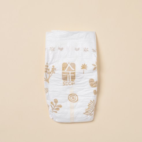 밤새 꿀잠 보장, 아기 피부를 위한 숲바른 골드 기저귀