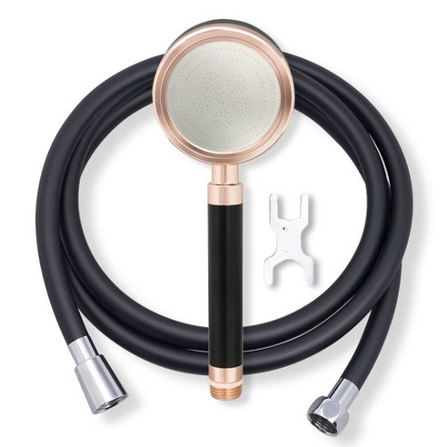 로켓배송으로 제공되는 제일바스 알루미늄헤드 로즈골드 PVC 줄 세트, 정수/연수기능 포함, 대한민국 제조