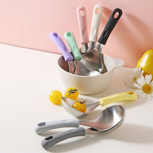 주방에 행복을 더하는 작은 거인, 맥스쿡 스텐304 서빙스푼 미니 요리 국자