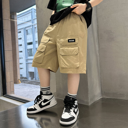 미소파파 남아용 프런트 카고팬츠