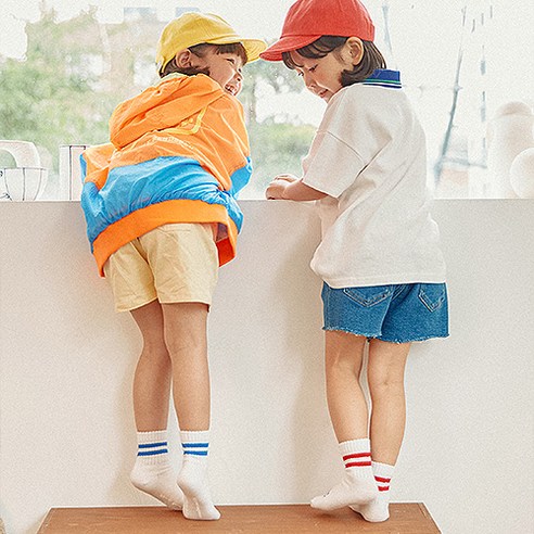 사랑스러운 우리 아이 발을 위한 최고의 선택, GGRN 골지 양말 세트!