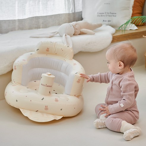 우리 아이 첫 의자, 꼼꼼한 엄마의 선택! 아띠래빗 유아용 소프트 의자