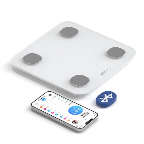 오직 나만을 위한 맞춤 건강 비서, 오짐 스마트인 바디 체성분 디지털 체중계 BIA