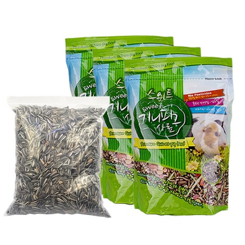 로라펫 스위트 기니피그 사료 650g x 3p + 해바라기씨 380g, 1세트 소동물/가축용품 로라펫 스위트 기니피그 사료 650g x 3p + 해바라기씨 380g, 1세트 소동물/가축용품