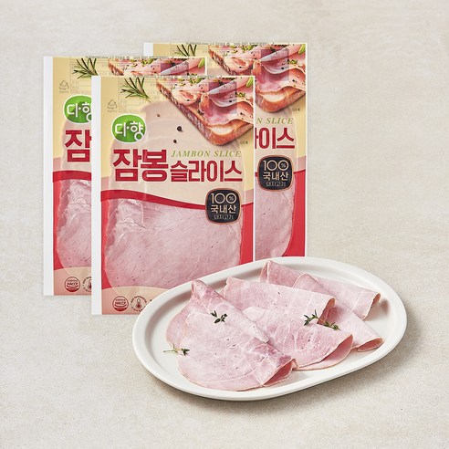 [로켓프레시] 다향 잠봉 슬라이스햄