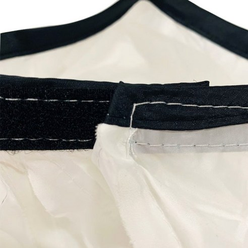 셀프 미용 가운 커트보, 화이트, 1개