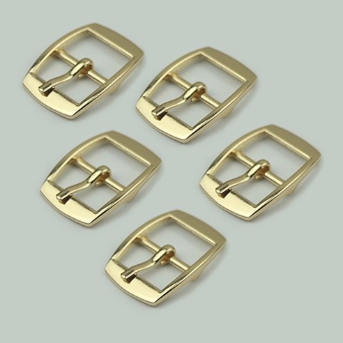 마다꾸미 가방 끈 장식 DIY 공예 H형 버클 19mm 5p, 골드(버클), 1세트