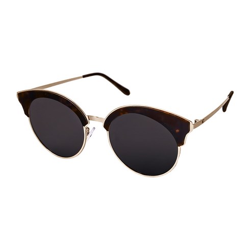 챔피온 선글라스 CH-106S, BROWN GRADATION SILVER MIRROR + SEMI MATTE DARK BROWN TORTOISE(CH-106S-2)