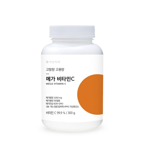 자연지애 고함량 고용량 메가 비타민C, 300G, 1개 - 가격 변동 추적 그래프 - 역대가