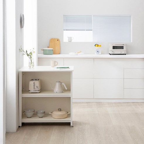 수납과 스타일을 위한 완벽한 조화: 베이지메이트 잇츠 아일랜드식탁