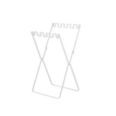 프랑온드 간편한 쓰레기 걸이대 28.3 x 3.2 x 64.2 cm, 화이트, 1개