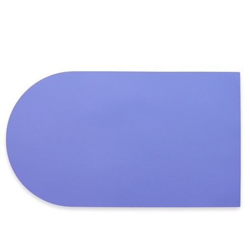 구도 모듈형 실리콘 다이닝 테이블매트, 바이올렛, 450 x 260 mm