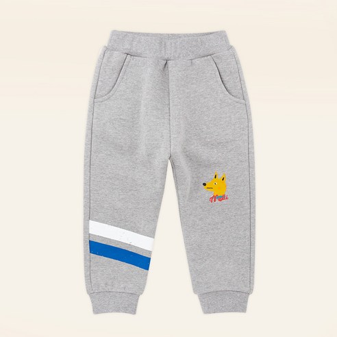 몰리멜리 유아용 브라보 세미핏 기모 팬츠