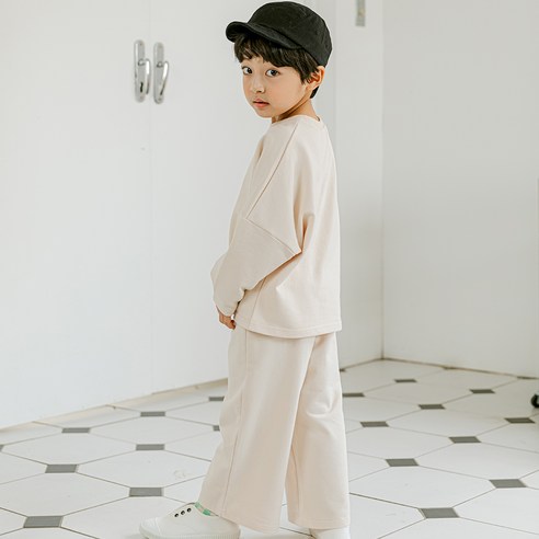 바오밥나무 아동용 셀렉트쭈리 와이드 상하의 세트