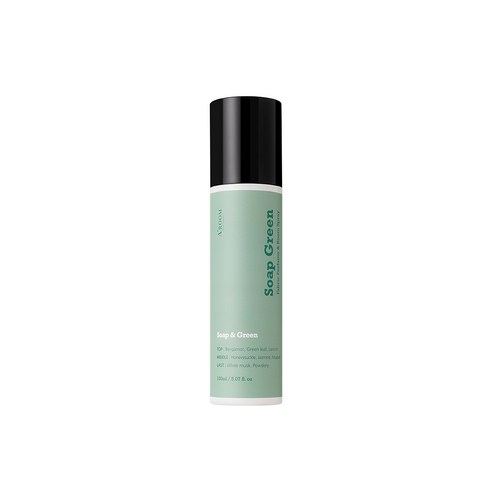 에이룸 섬유향수 드레스 퍼퓸 룸 스프레이 150ml, 솝그린, 1개