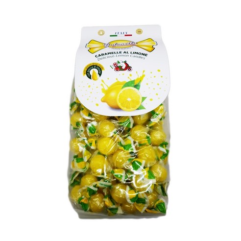 골로셀라 사포리디 이탈리아 레몬 캔디, 500g, 1개
