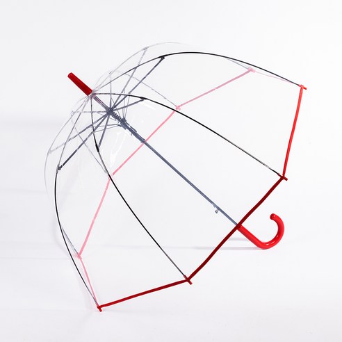 메르시밴드 투명 돔형 자동우산