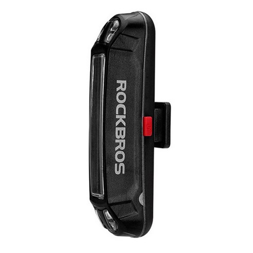 락브로스 3컬러 LED USB 충전식 자전거 후미등 WR01B: 야간 라이딩 안전을 위한 필수 액세서리