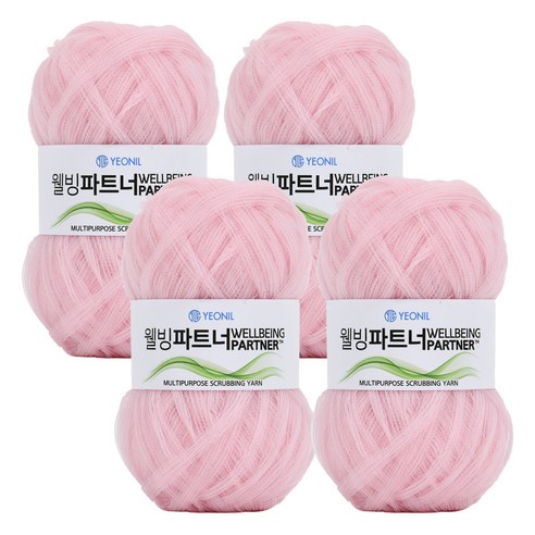 웰빙파트너 뜨개실 4p, 14번 핑크