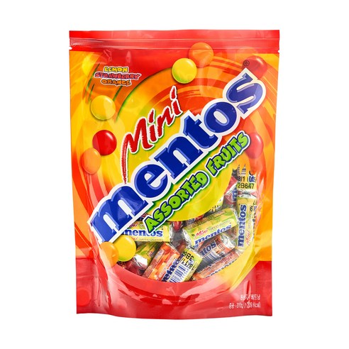 멘토스 미니멘토스 푸르트 캔디 31개입, 310g, 1개