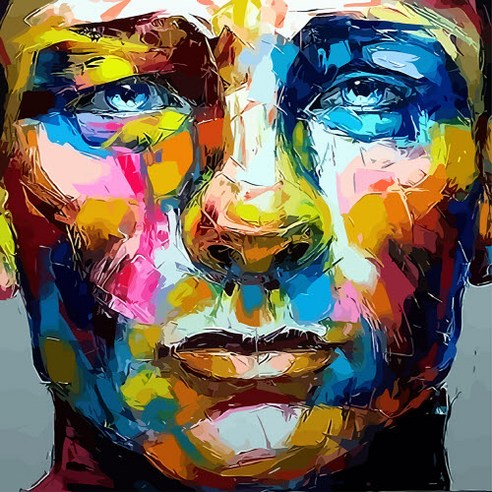 피포페인팅 DIY 팝아트 그리기 세트 40 x 50 cm, 팝아트 다니엘(K198), 1개