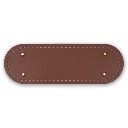 징가방바닥 타원형 20 x 10 cm, 브라운, 1개