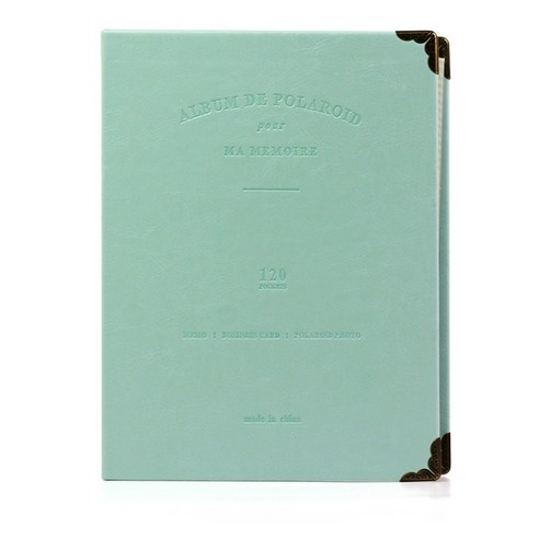 셀레네 리스 심플 폴라로이드 앨범, 그린, 120매