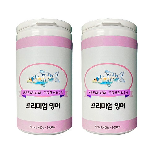 모스트펫 프리미엄 잉어 사료, 400g, 2개