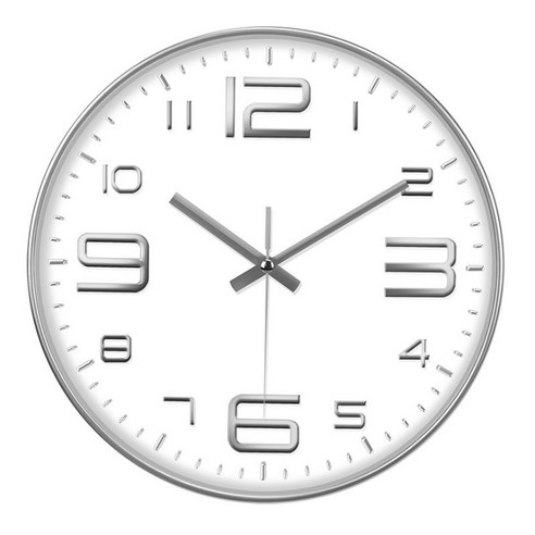 모던 심플 무소음 벽시계 Z12, 타입15