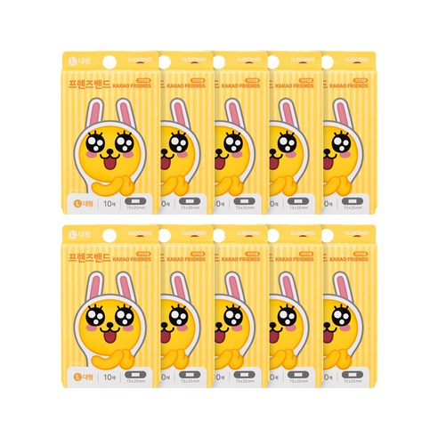 일동제약 카카오 프렌즈 캐릭터 반창고 10p, 10개