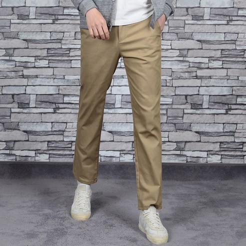 내구성과 스타일을 동시에 즐기는 남성용 면 팬츠