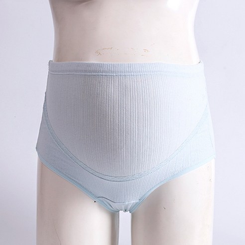 깔끔 하이 웨스트 벨리 레이스 임산부 팬티