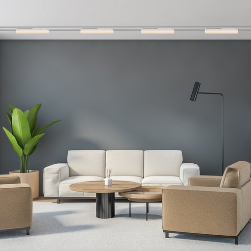 원하 라인 레일 300 LED 10W 조명 T10, 화이트(주백색)