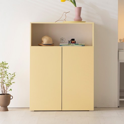 공간을 디자인하다: 베이지메이트 애니 다용도 3단 오픈 높은 수납장 800 방문설치 후기 다용도수납장800