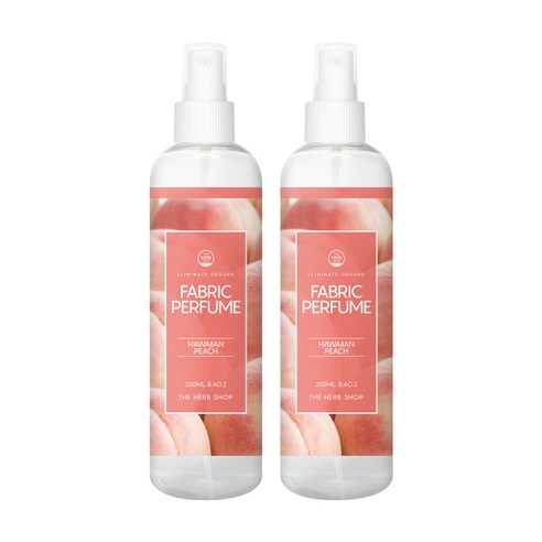 더허브샵 드레스 퍼퓸 250ml, 하와이안피치, 2개
